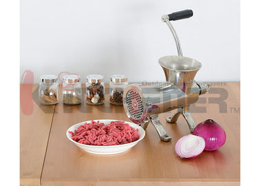 Τροφοδοτημένο χέρι μηχανή κοπής κιμά για την εγχώρια χρήση, εμπορικός πολυ λειτουργικός μηχανών κρεατομηχανών κρέατος